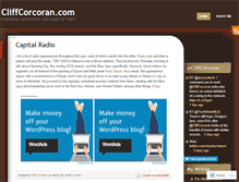 Tablet Screenshot of cliffcorcoran.com
